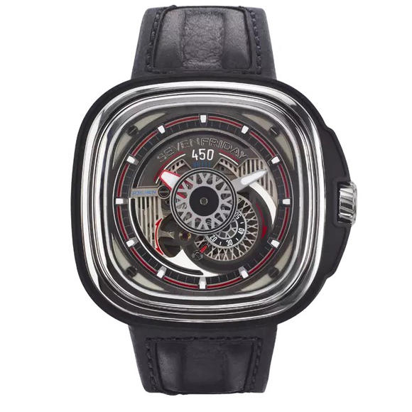 七个星期五SEVENFRIDAY P3C/01型享特罗德手表为上述各系列产品之外的一款限量版手表