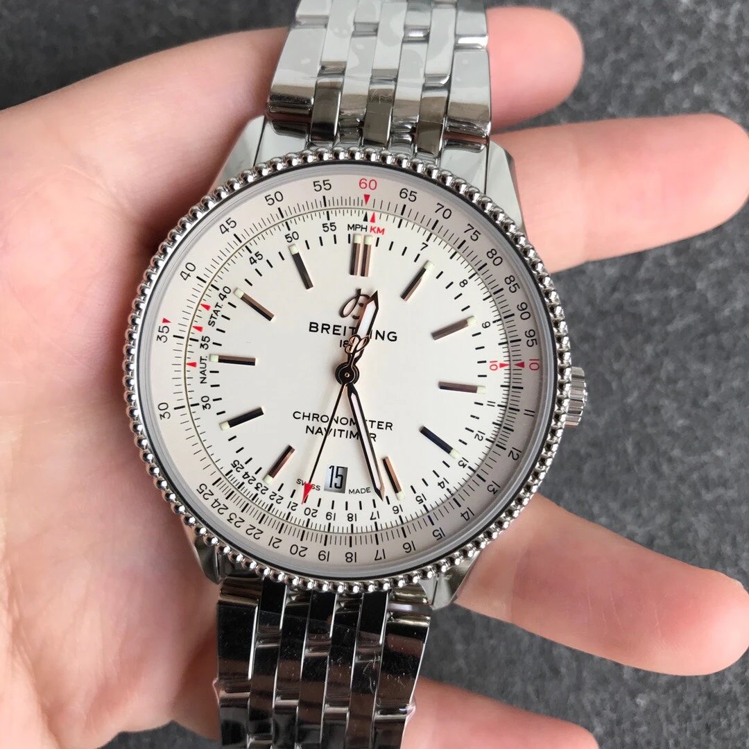 V7厂顶级复刻百年灵超级版本航空计时1系列男士计时机械手表