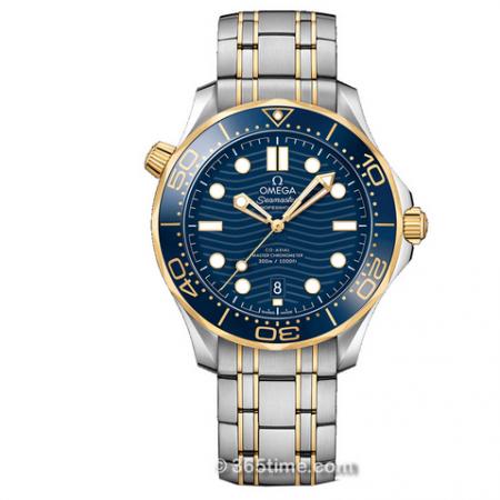 VS新品全新海马300系列210.20.42.20.03.001腕表,蓝盘,自动机械机芯,男士手表