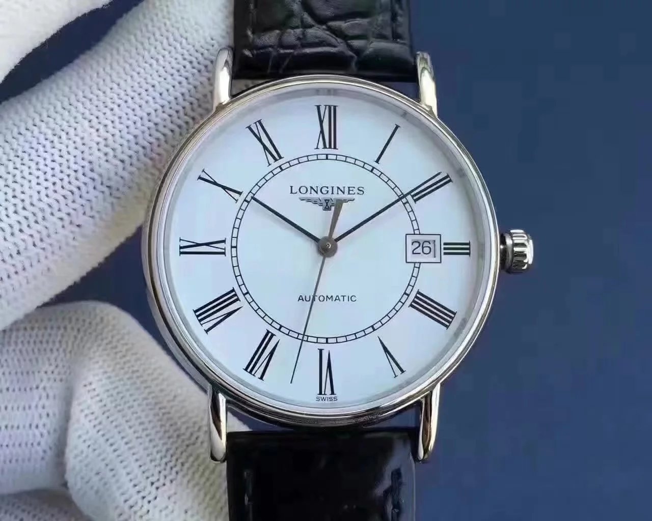 GK厂浪琴瑰丽系列L4.921.4男士机械手表